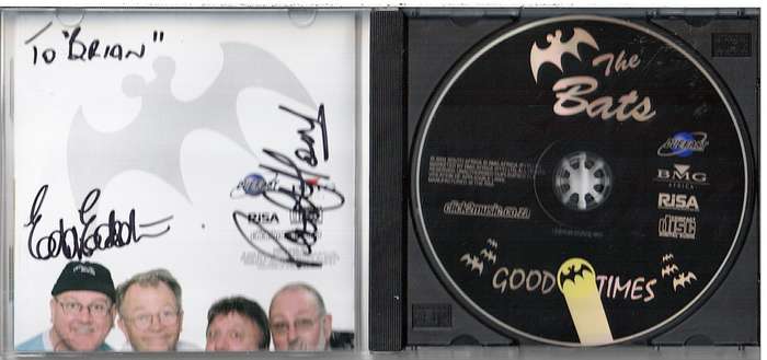 The Bats - Good Times CD [Inscribed by Band Members]