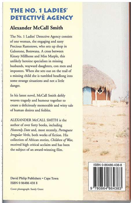 The No 1 Ladies' Detective Agency - Alexander McCall-Smith