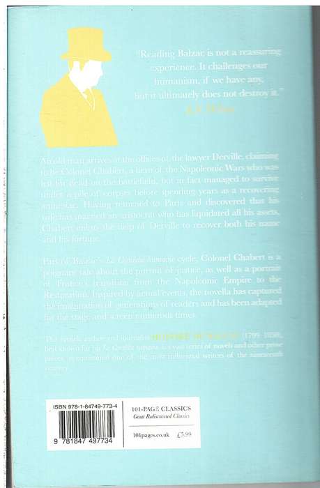 Colonel Chabert - Honore de Balzac