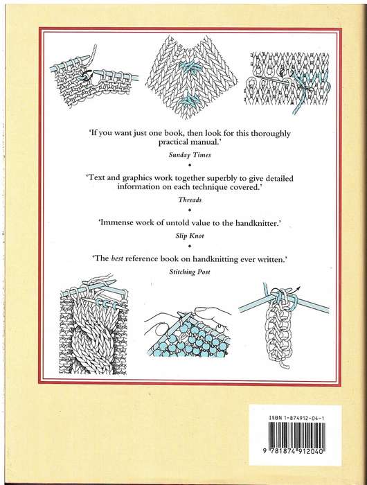 The Handknitter's Handbook - Montse Stanley