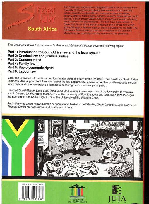 Street Law: Practical Law for South Africans - David McQuoid-Mason (General Editor)