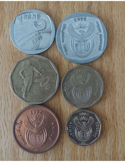 (2002 Coat of Arms.5c.10c.20c.50c.R1.R2) R85