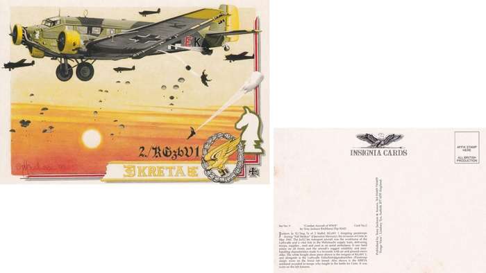 Insignia Card, Tony Jackson.