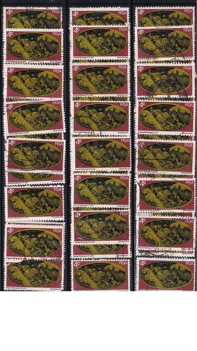 1973 South Africa 4c Bicentenary of Rescue by Wolraad Woltemade. .90c