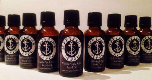 The Captain's Beard Vanilla Apple Spice Beard Oil