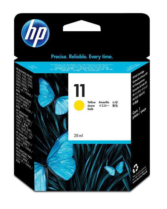 Hp # 11 Yellow Inkjet Print Cartridge