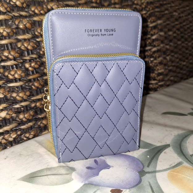 Forever Crossbody Wallet Purse with Phone Holder Sling Bag