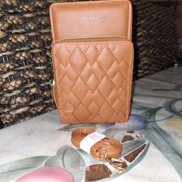 Forever Crossbody Wallet Purse with Phone Holder Sling Bag