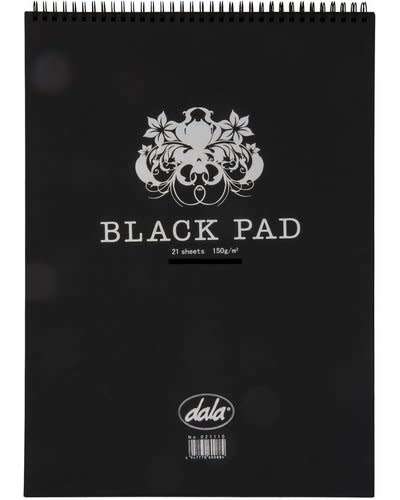 Dala A5 Black Paper Pad