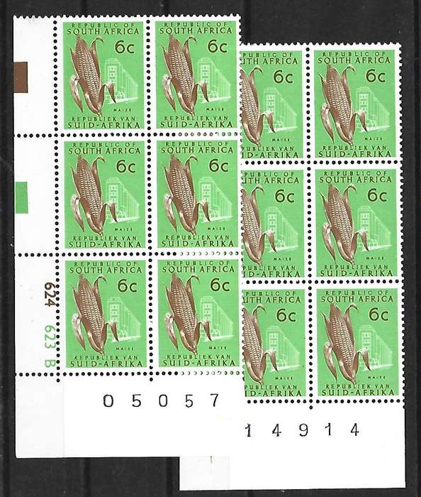 RSA- 1st definitive - SACC 331 - **Mint set