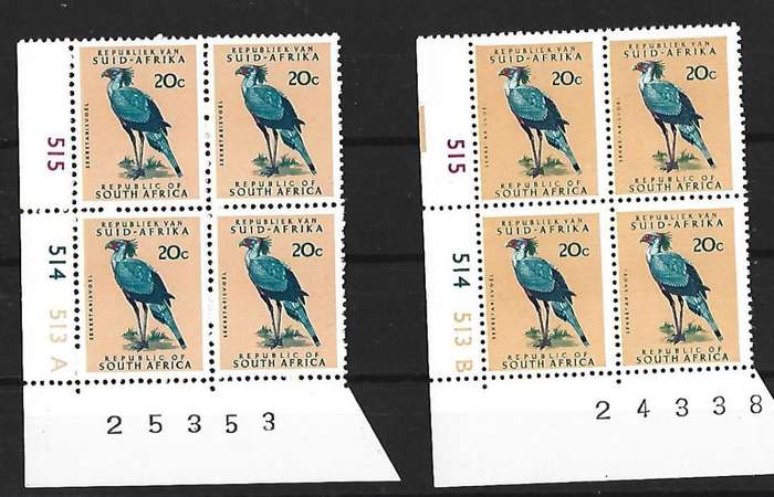 RSA - SACC 335 - A and B cylinder blocks - **mint