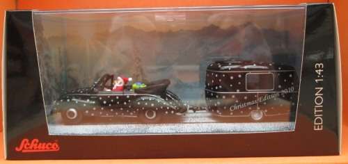 SCHUCO - CHRISTMAS EDITION 2010 - DKW & HYMER ERIBA PUCK