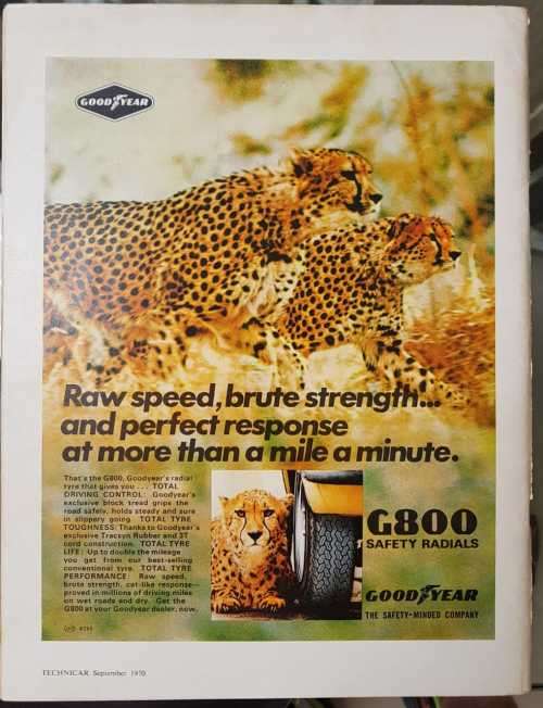technicar magazine September 1970