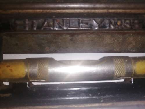 Stanley no. 36 engineering level with galvanize case