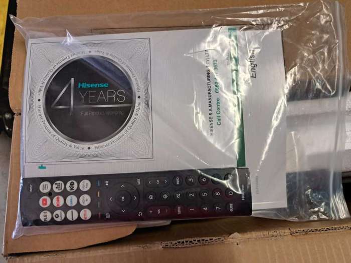 Brand New Boxed Android Hisense 55`U7H inch 4K, Smart Uled TV, Game Pro , Remote, 4 Years Warranty