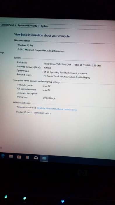 Hp 6730b laptop with docking station