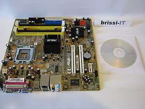 Asus P5GD2-TMX/S motherboard with CPU Fan and Memory