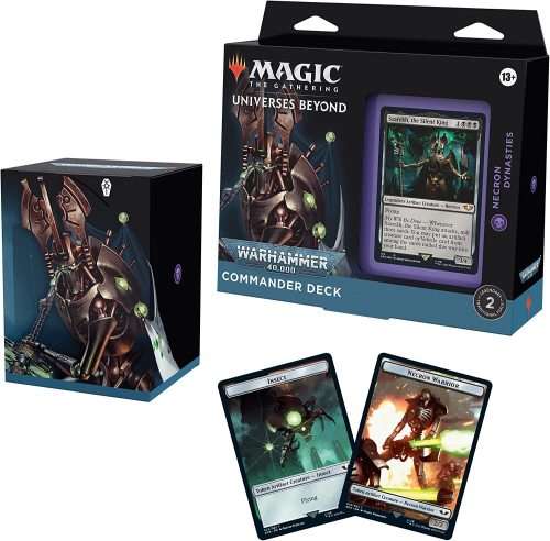Magic: The Gathering Universes Beyond: Warhammer 40,000 Commander Deck  Necron Dynasties