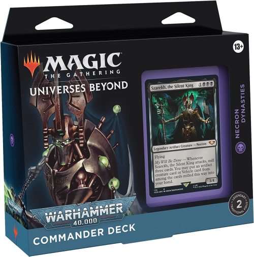 Magic: The Gathering Universes Beyond: Warhammer 40,000 Commander Deck  Necron Dynasties