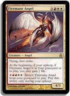 MAGIC THE GATHERING - Firemane Angel and Bonus Rares