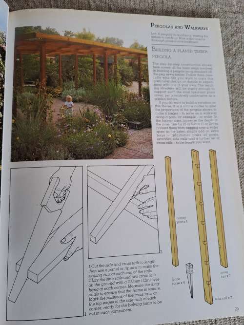 Step-by-Step Outdoor Woodwork