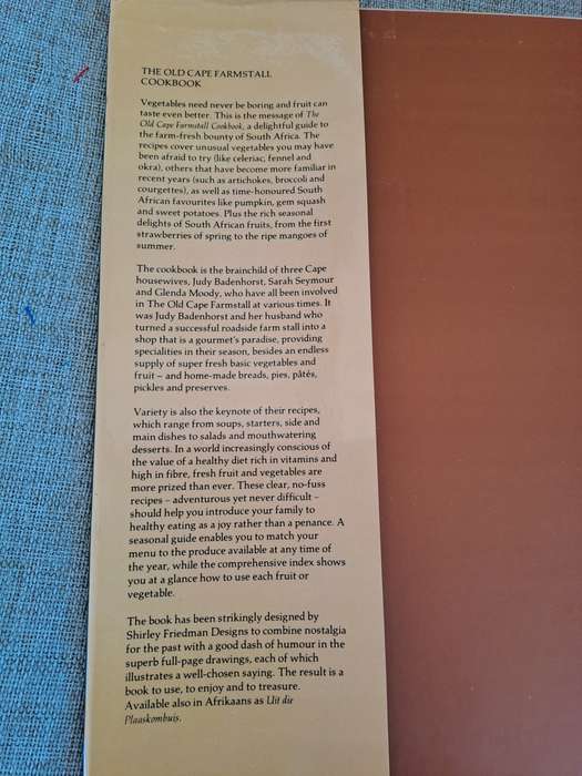 The Old Cape Farmstall Cookbook - Judy Badehorst, Glenda Moody and Sarah Seymour