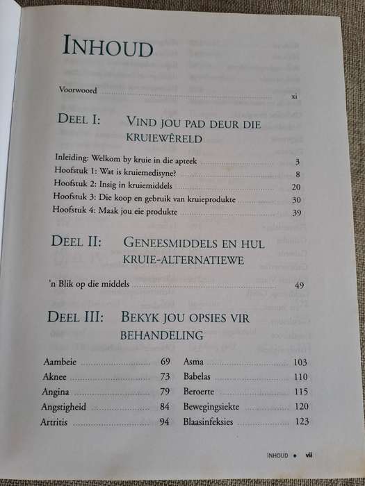Kruie in die Apteek