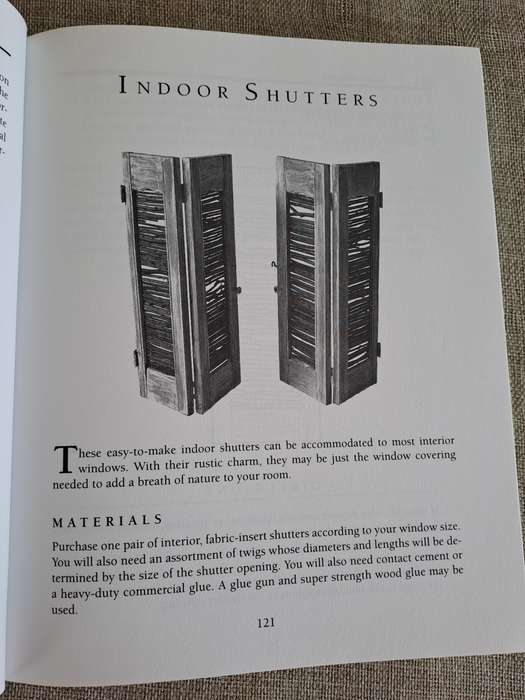 Making Twig Furniture & Household Things Revised Edition - Abby Ruoff