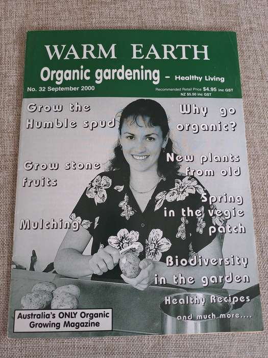 Warm Earth: Organic Growing - Healthy Living 2000 (3 magazines)