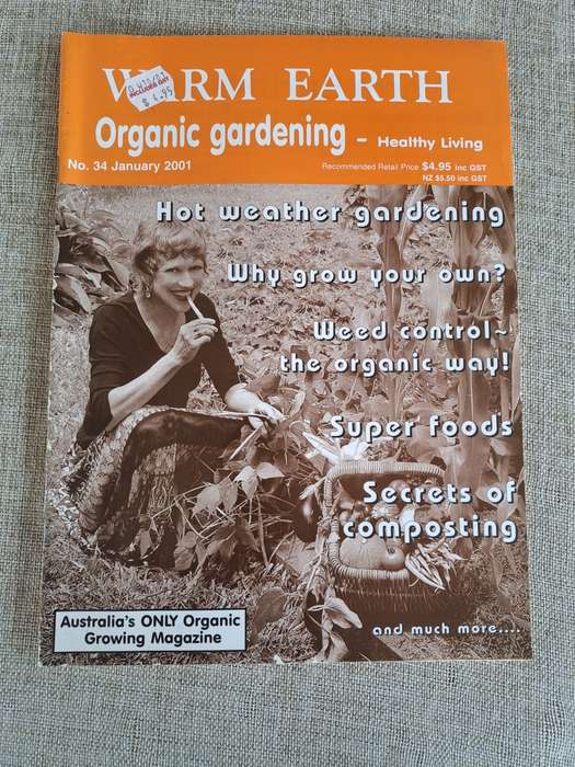 Warm Earth: Organic Growing - Healthy Living 2001 (5 magazines)