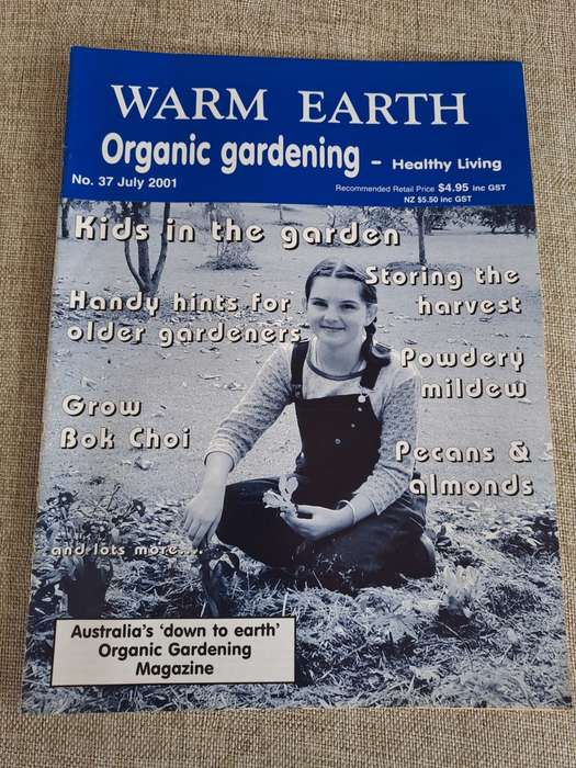 Warm Earth: Organic Growing - Healthy Living 2001 (5 magazines)