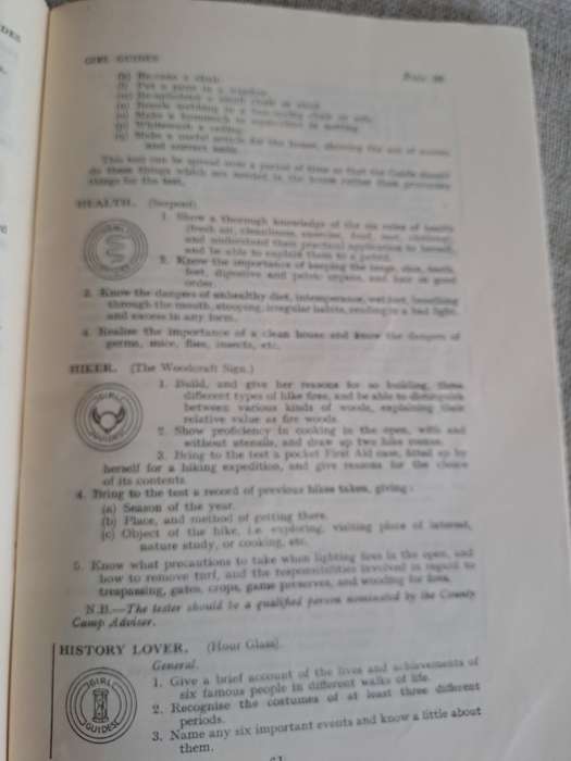 The Girl Guides, Policy Organisation Rules 1939 & 1943