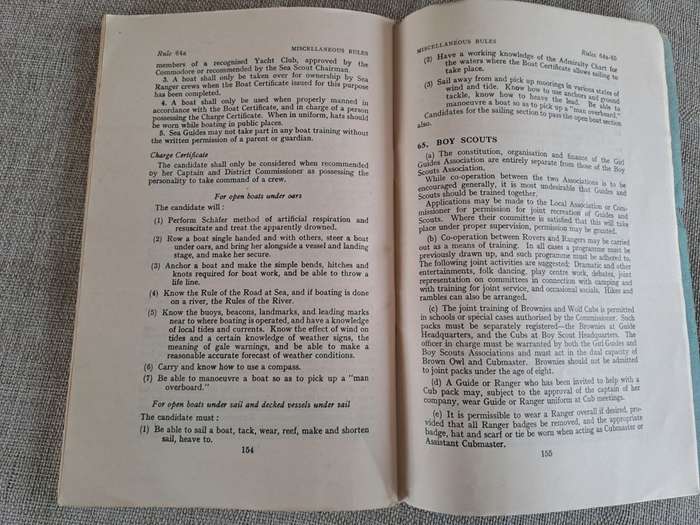 The Girl Guides, Policy Organisation Rules 1939 & 1943
