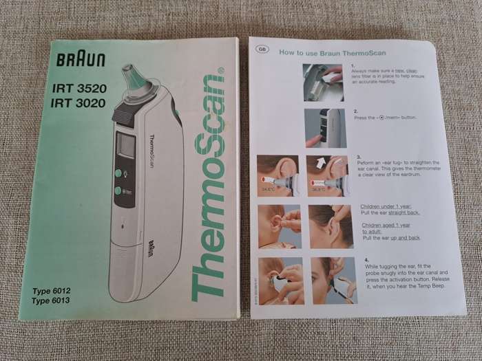 Braun ThermoScan Ear Thermometer
