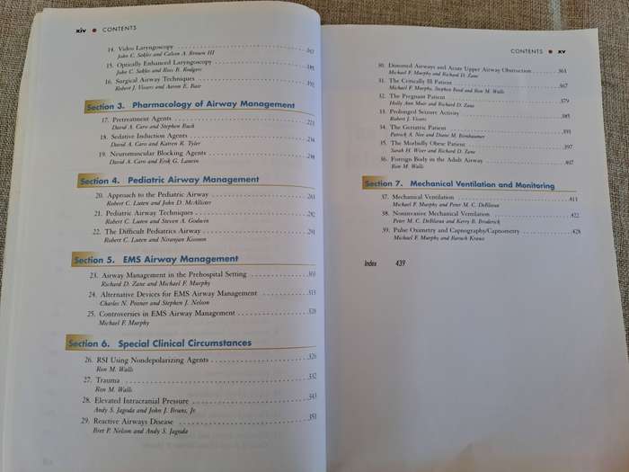 Manual of Emergency Airway Management 3rd Edition - Ron Walls & Michael Murphy