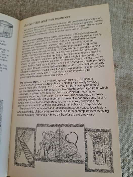 Struik Pocket Guides for Southern Africa Spiders - Gerry Newlands and Elbie de Meillon