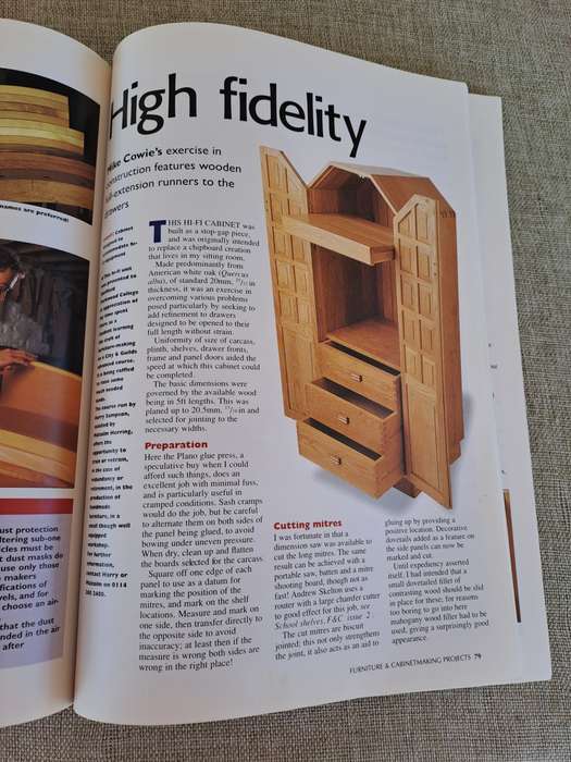 Furniture & Cabinetmaking Projects