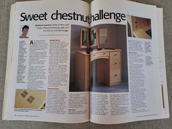 Furniture & Cabinetmaking Projects