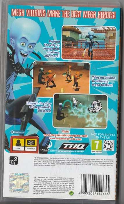 Mega Mind: The blue defender