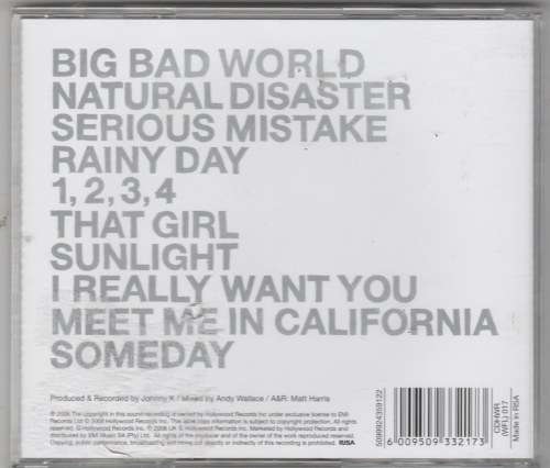Plian white T`s- Big bad world
