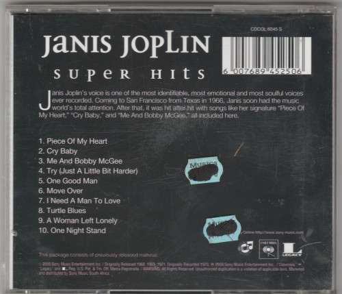 Janis Joplin - Super hits