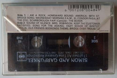 Simon & Garfunkel - 17 of their all time greatest recordings ( Tape)