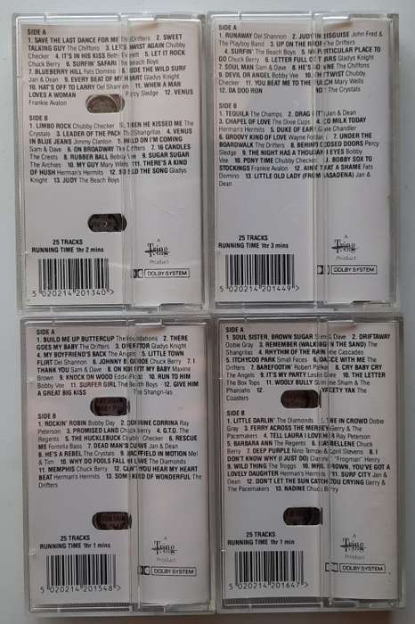 25 hits of the sixties vol. 1-4 (Tapes)