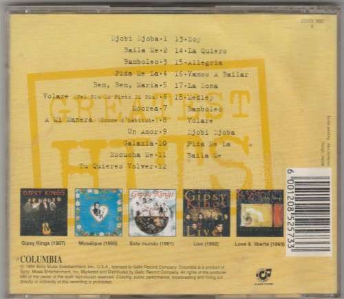 Gipsy Kings - Greatest hits