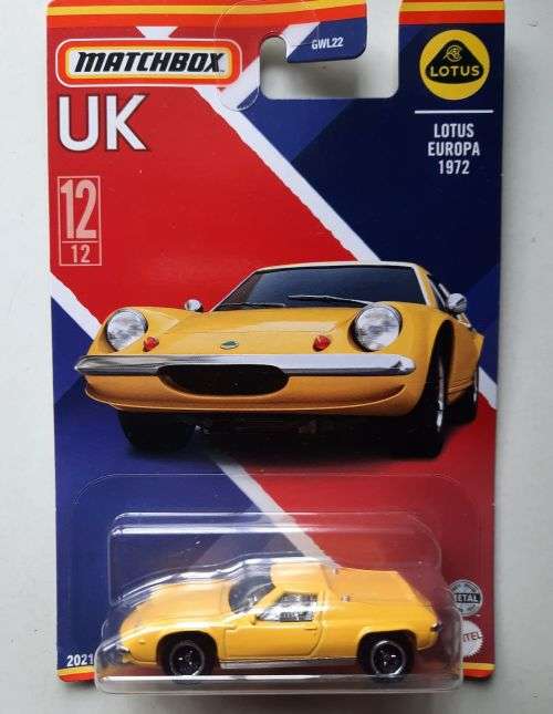 Matchbox UK `72 lotus Europa