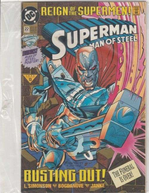 Superman: Man of steel #22 (1993)