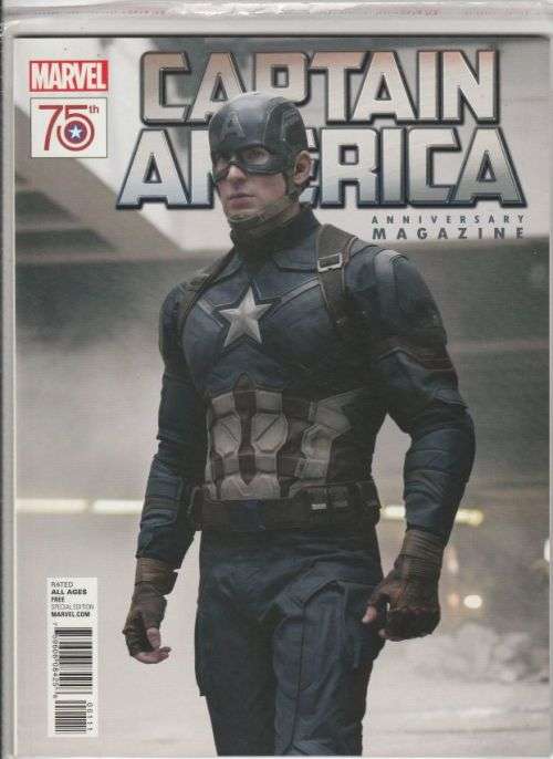 Captain America anniversary Magazine