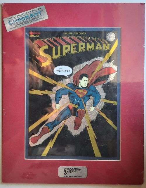 Chromart Superman #32 print