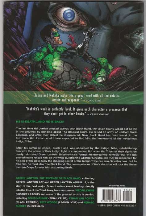 Green Lantern vol.2 The Revenge of Black Hand