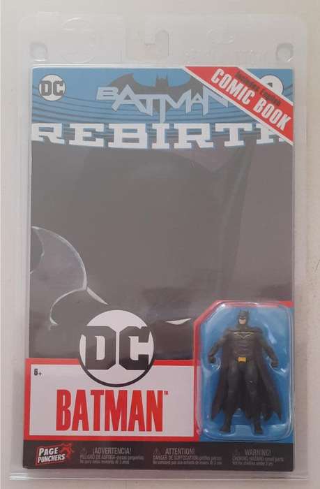 Batman w/Rebirth Comic (Page Punchers) 3` Figure